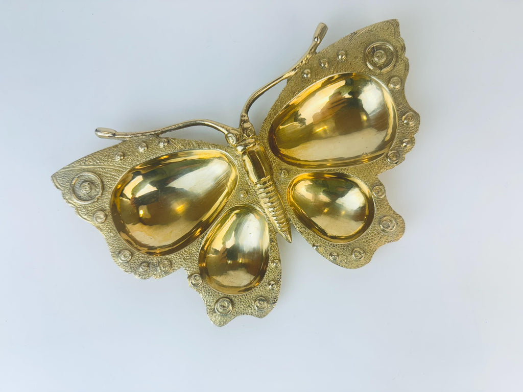 Product image for 'vintage brass butterfly dish handcrafted bohemian elegance' (view 15a661)