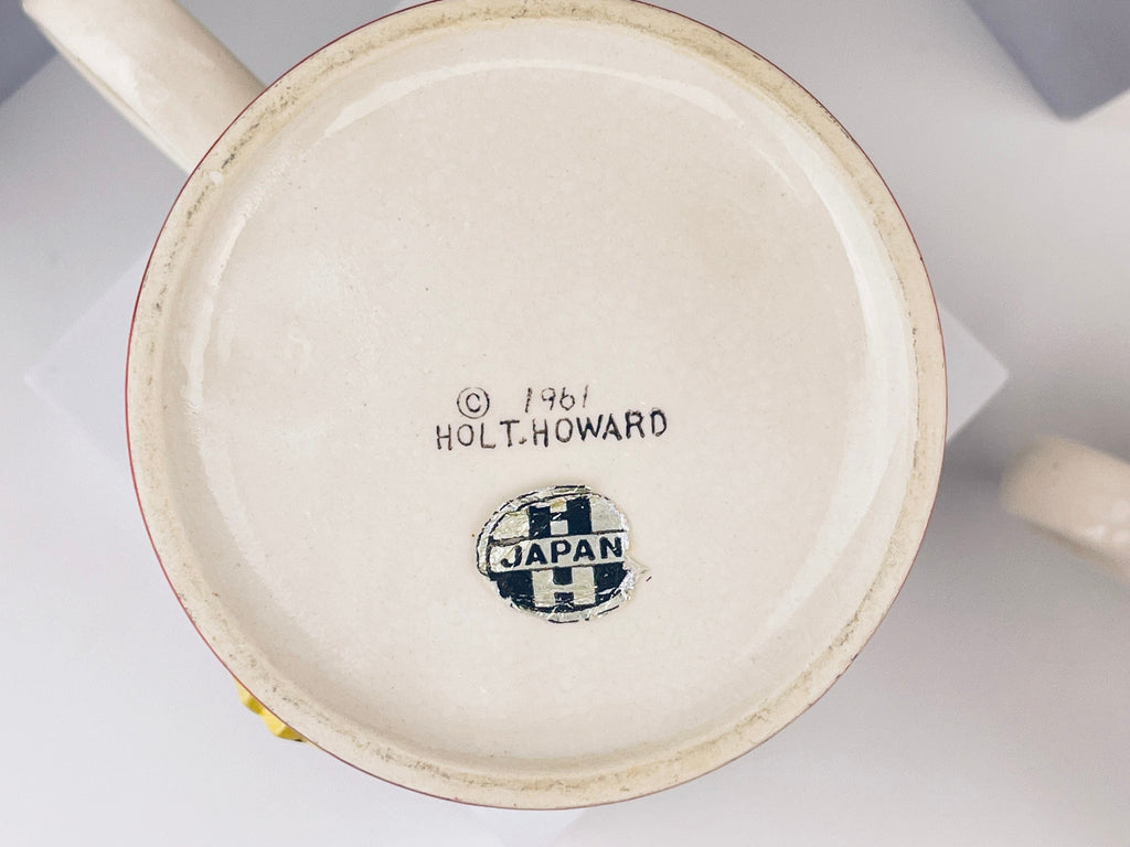 Product image for 'vintage holt howard hand painted rooster ceramic coffee mugs made in japan sold individually' (view b60b1a)