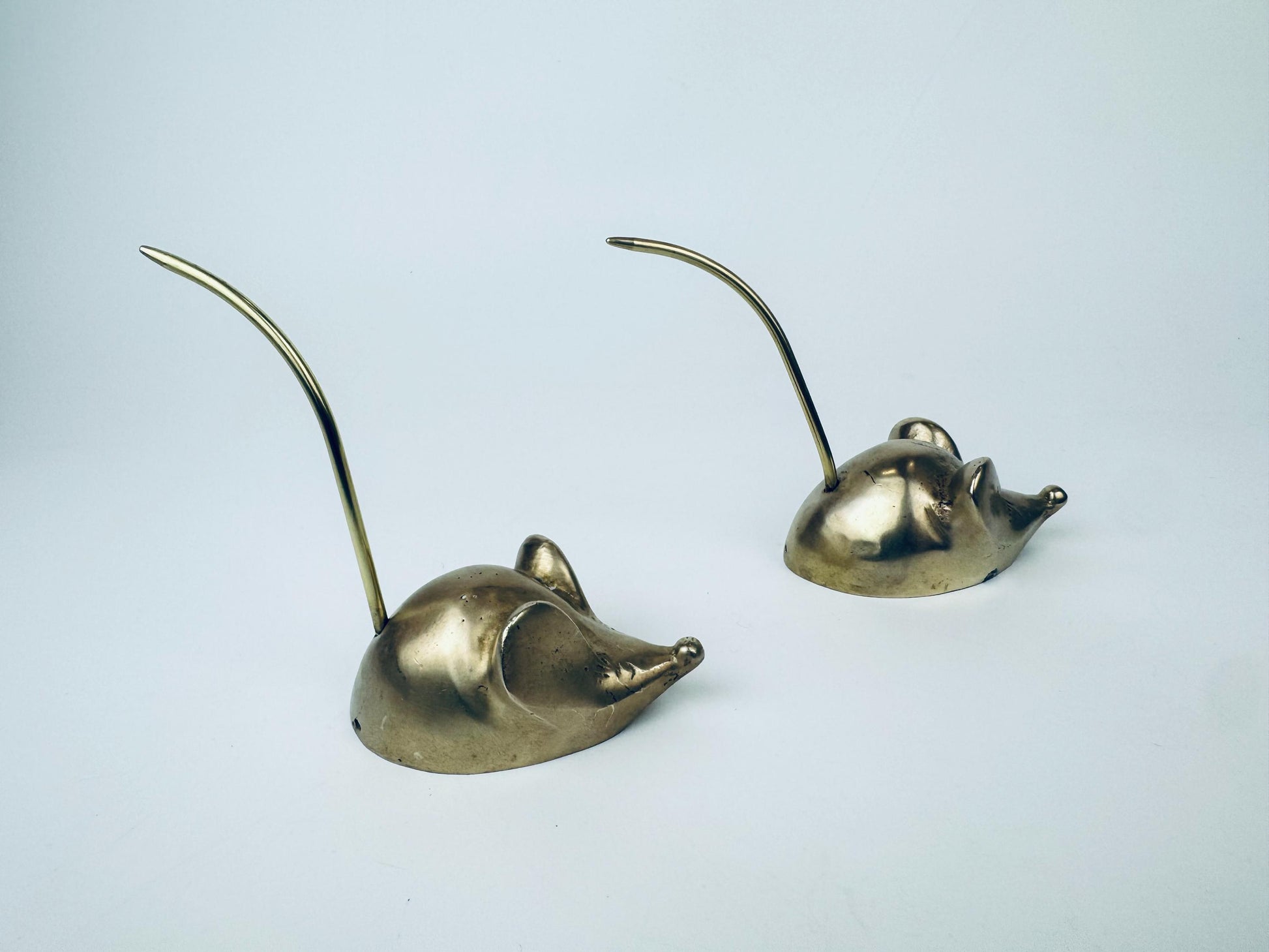 Product image for 'vintage brass mice jewellery holder set of two 2' (view 3aebda)