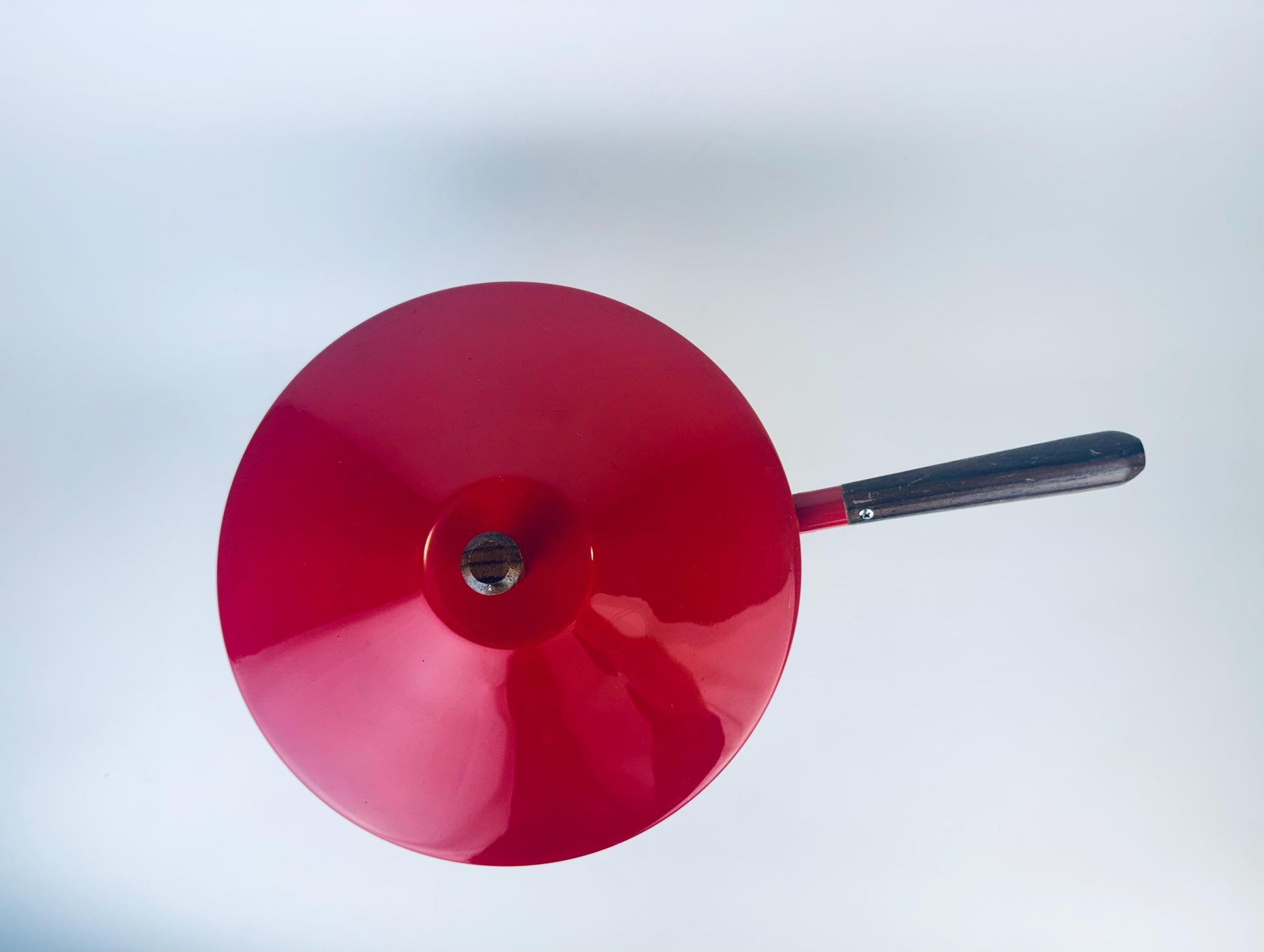 Product image for 'vintage red white floral metal fondue set wood accents made in japan by imperial' (view 4996c5)