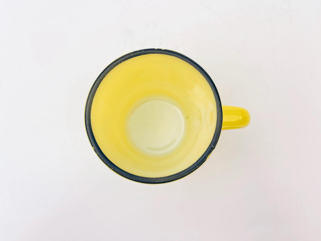 Product image for 'vintage anchor hocking fire king black rim stacking glass mug made in usa mugs sold separately' (view 7c455a)