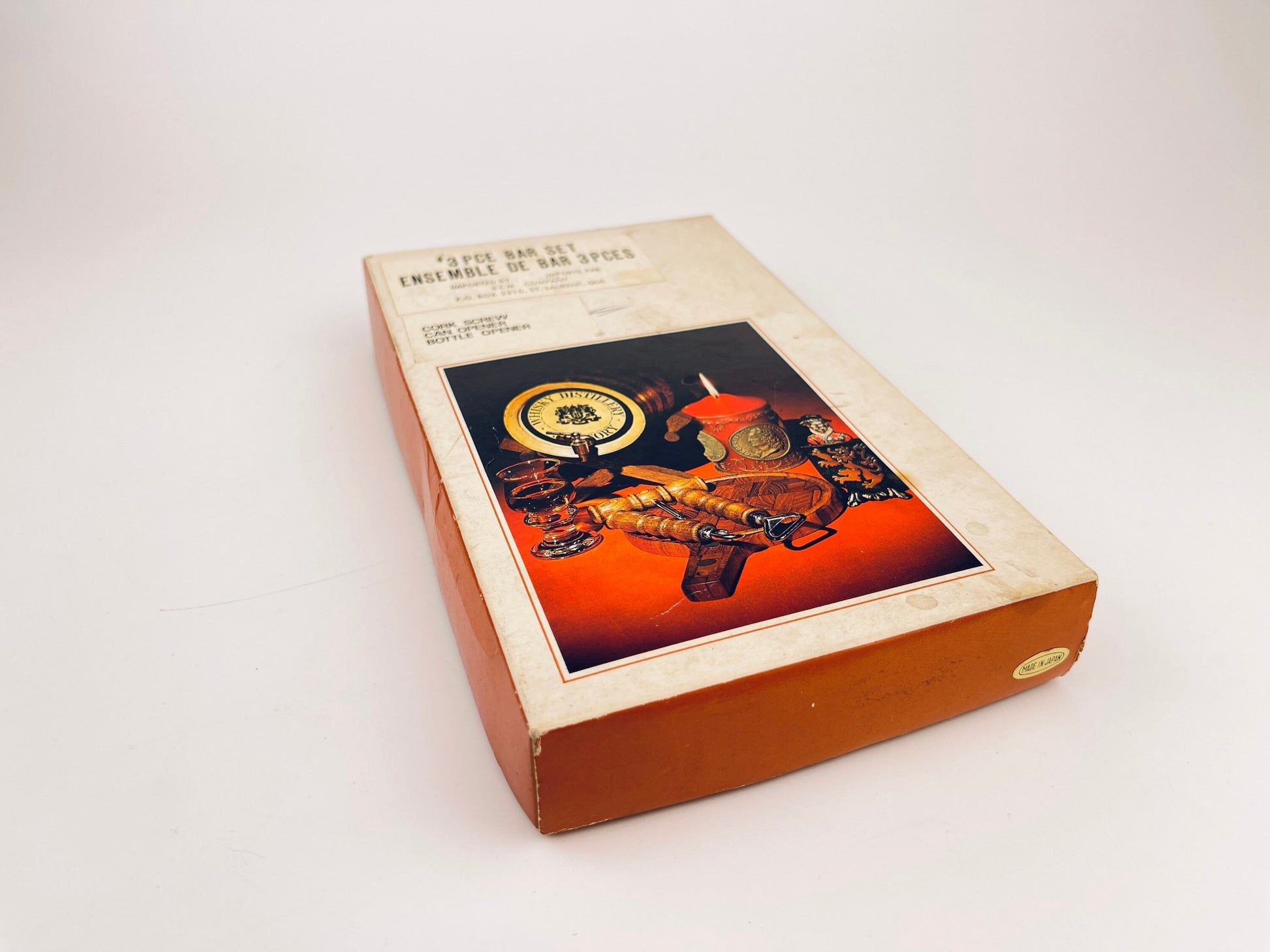 Product image for 'vintage mid century japanese barware set 3 piece stainless steel tools' (view 6380ed)