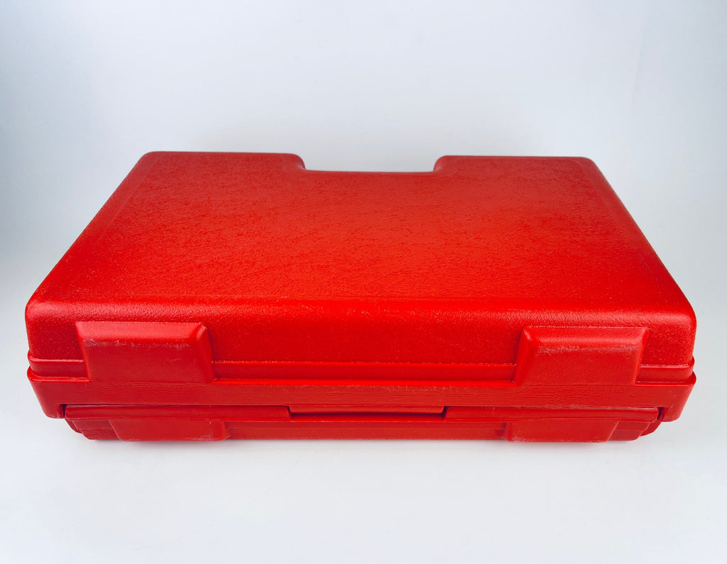 Product image for 'vintage red plastic lego storage carrying box made in usa' (view e6a48f)