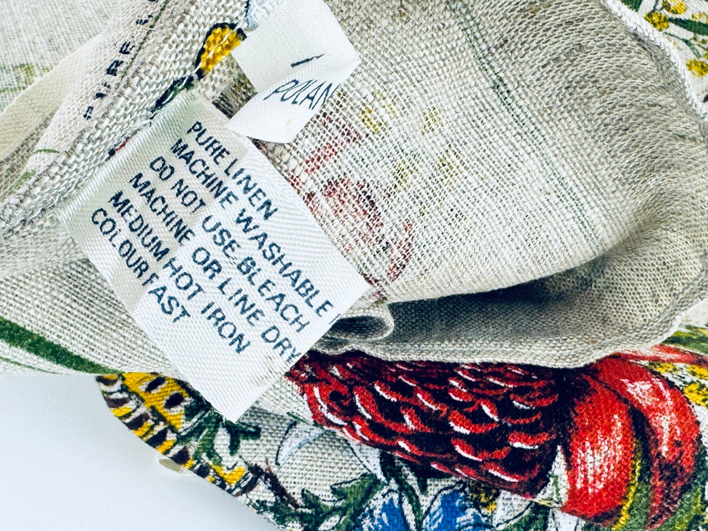 Product image for 'vintage australia linen souvenir table cloth pure linen australian souvenir made in poland' (view e148ee)
