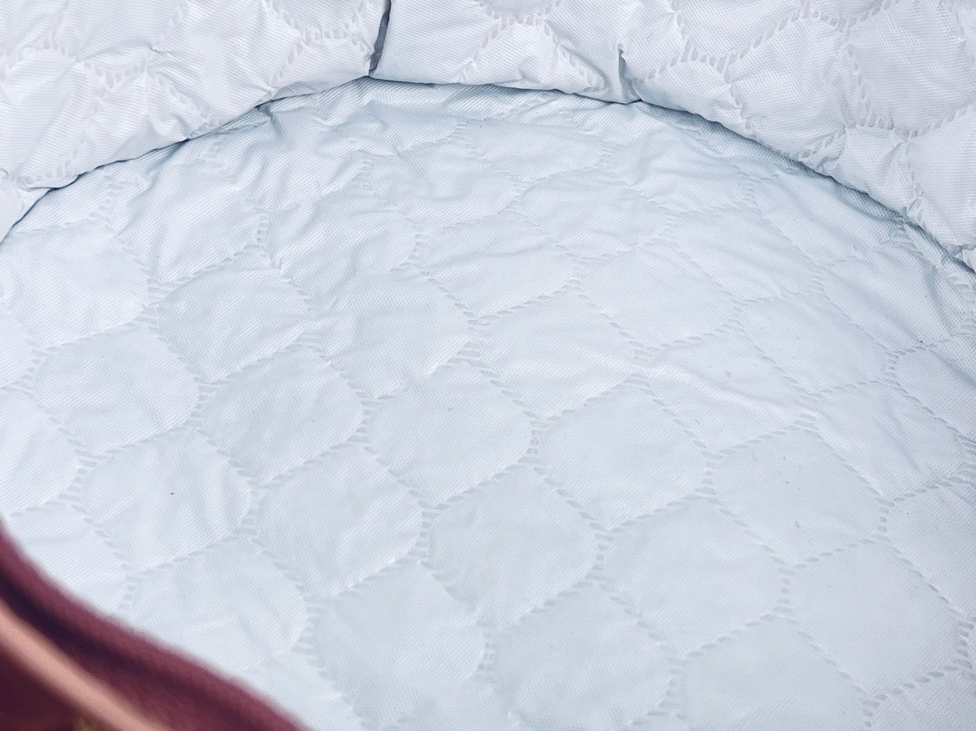 Product image for 'vintage purple beige collapsible quilted plastic china storage bags made in taiwan set of two 2' (view 29d625)
