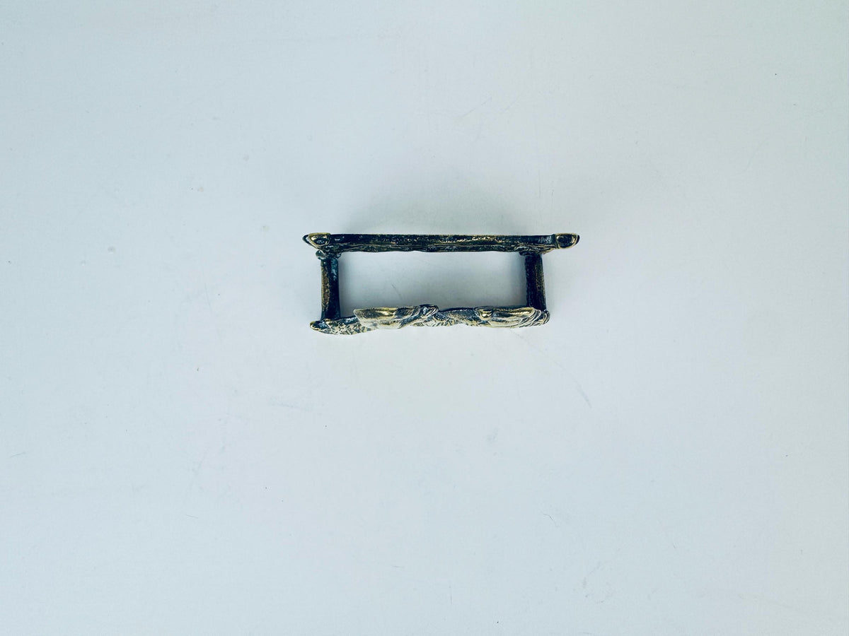 Product image for 'vintage solid brass letter holder office organiser' (view ed4c4f)