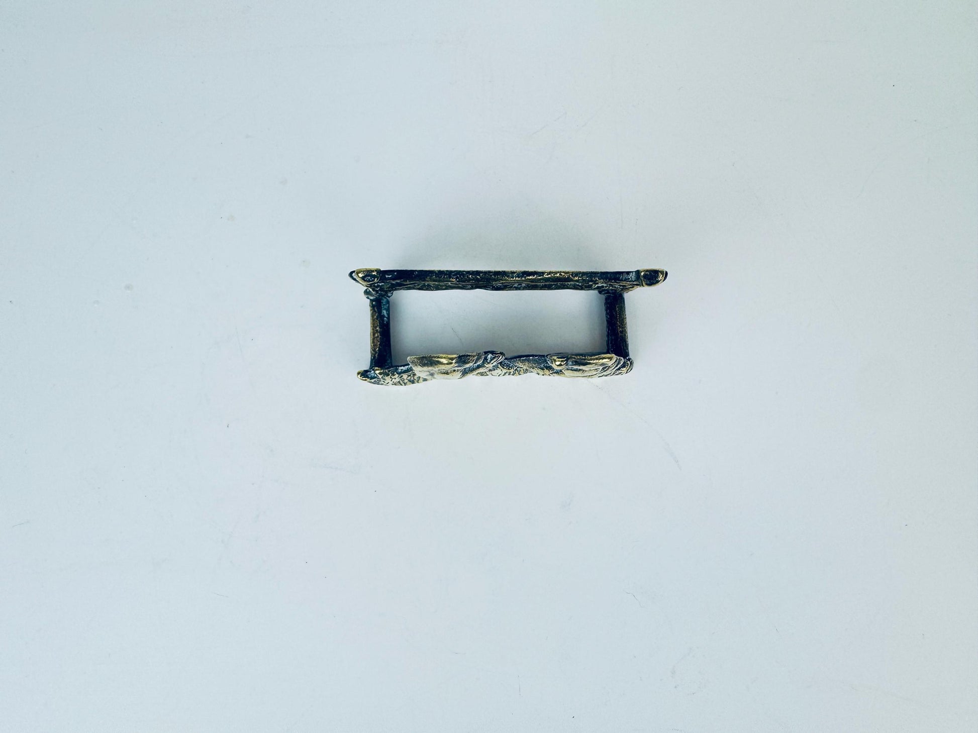 Product image for 'vintage solid brass letter holder office organiser' (view ed4c4f)