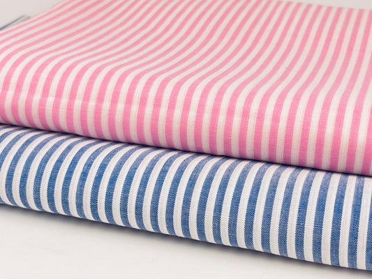 Product image for 'vintage pink blue striped fabric material sold separately' (view fb66e3)