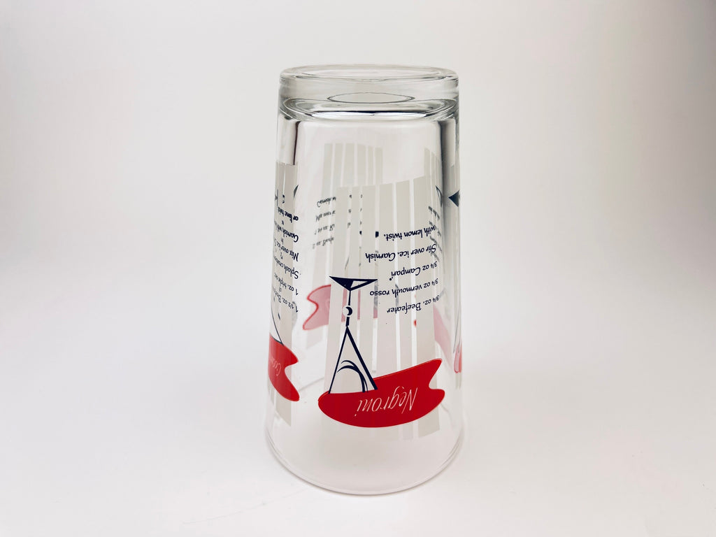 Product image for 'vintage libbey glass chrome metal cocktail shaker vintage cocktail recipes' (view 6cb026)