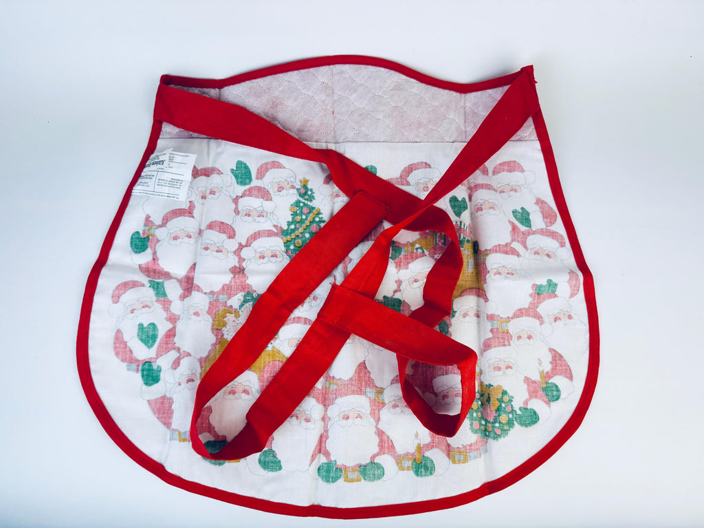 Product image for 'vintage kitchen queen santa christmas waist apron made in canada' (view 8e21b3)