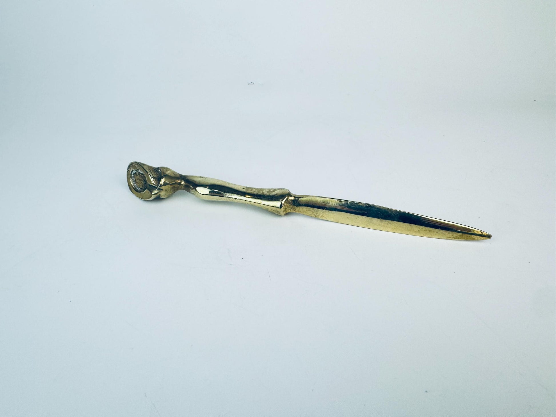 Product image for 'vintage solid brass horse hoof letter opener equestrian elegance' (view 9ed12a)