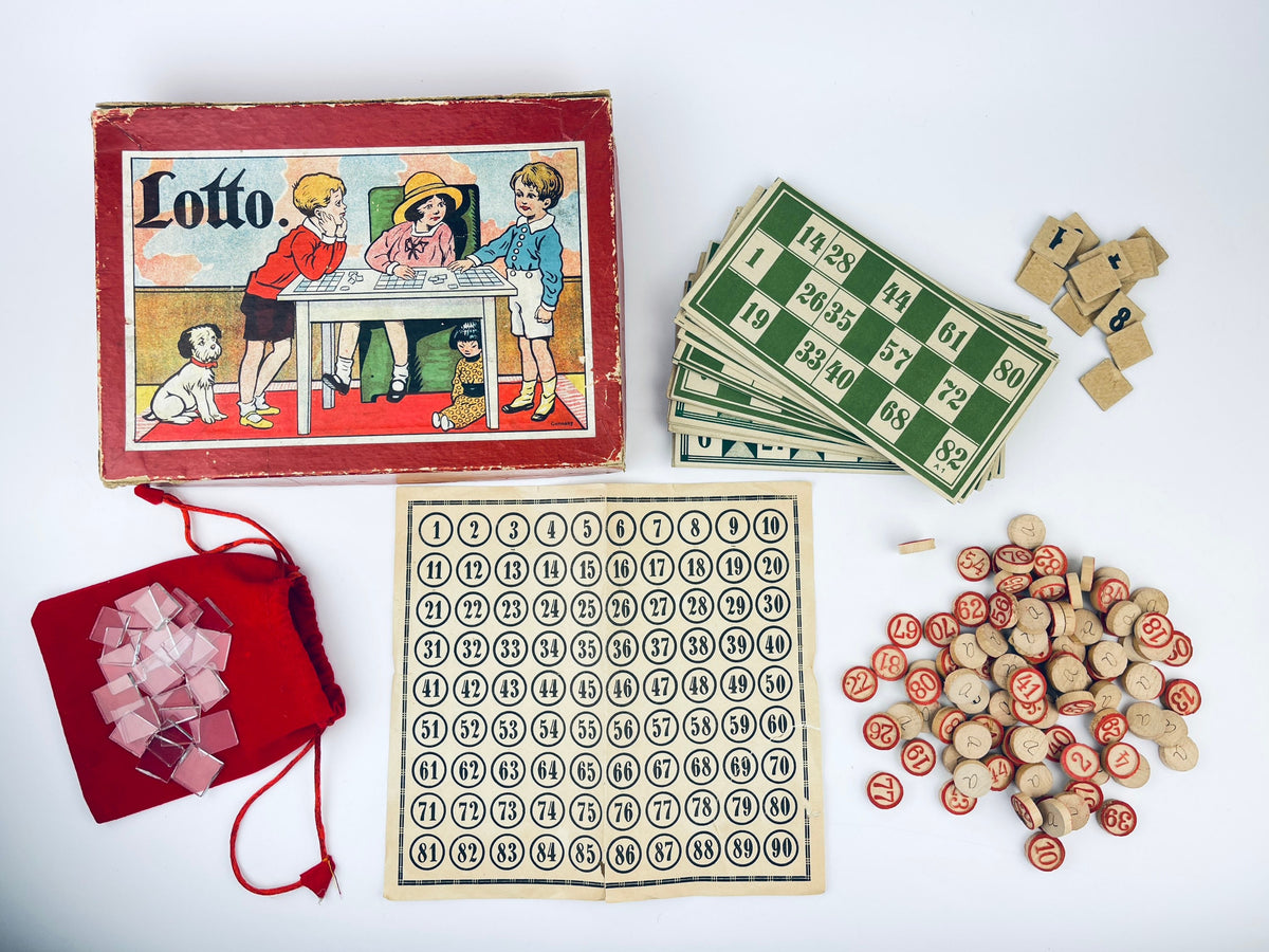 Product image for 'vintage antique lotto germany game kids collectible' (view 1c6fcc)