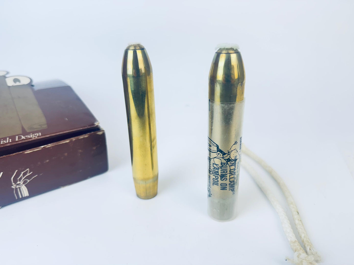 Product image for 'vintage danish design brass oil lamps new old stock nos' (view 2d294a)