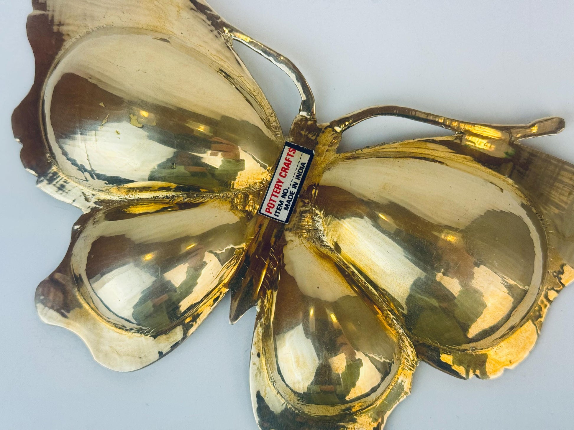 Product image for 'vintage brass butterfly dish handcrafted bohemian elegance' (view 95d1ad)