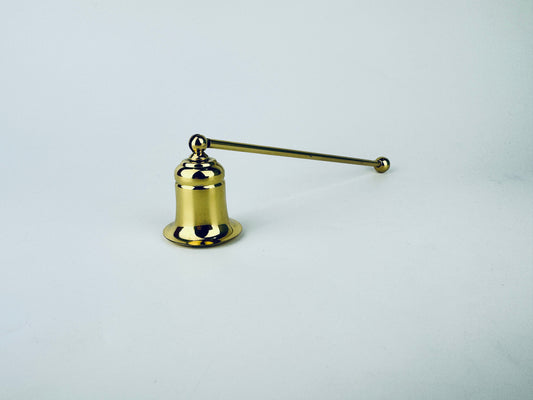 Product image for 'vintage brass candle snuffer douter attractive aged metal patina' (view a80d48)