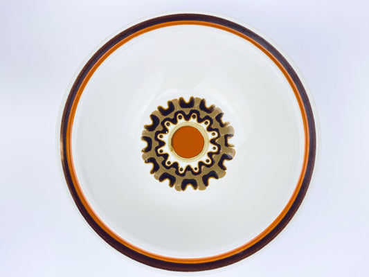 Product image for 'vintage haniwa stone aztec japan large serving bowl genuine stoneware made in japan' (view 3139e3)