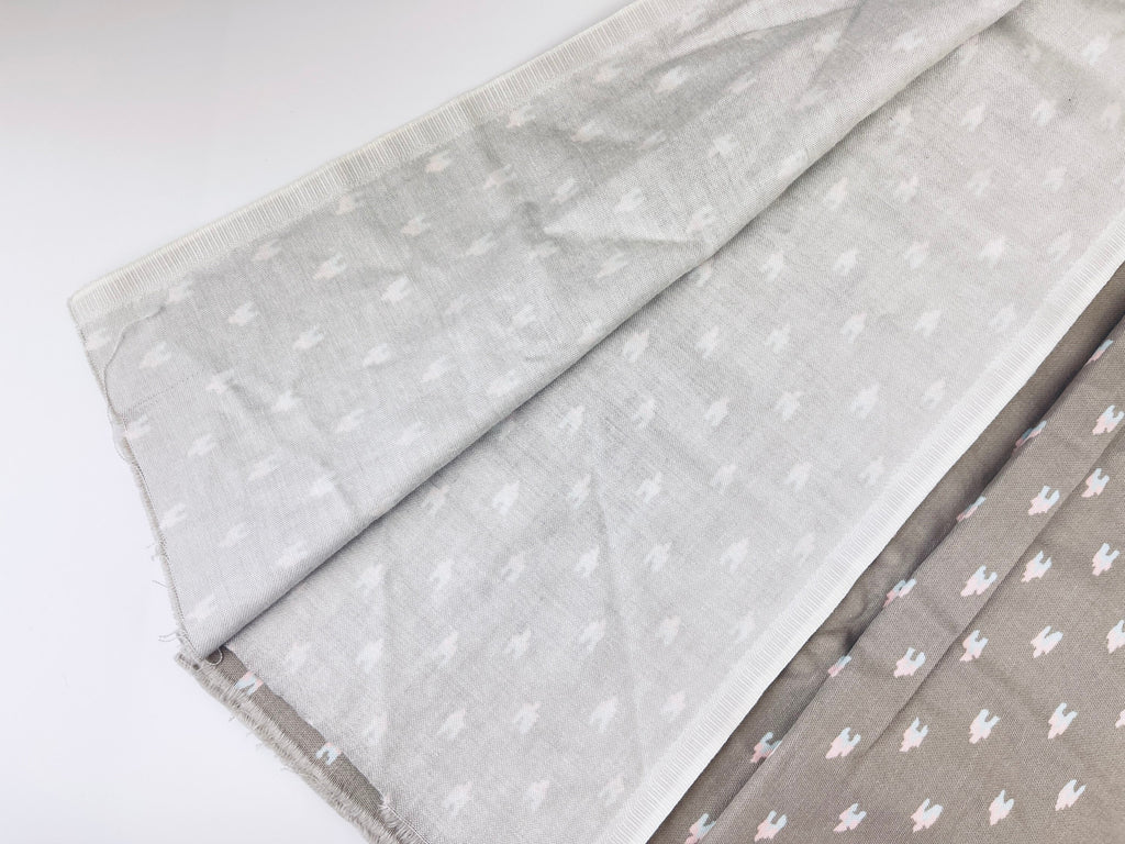 Product image for 'vintage 1990s grey pink blue southwest fabric 44 x 53 water repellent stain resistant' (view 4a479f)