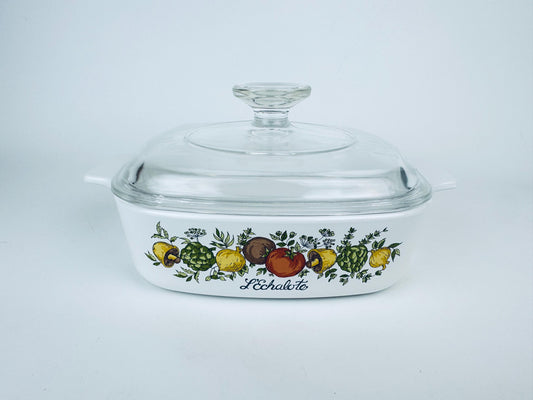 Product image for 'vintage lechalote corning ware casserole dish 1 qt litre a 1 b made in canada' (view 14b14b)
