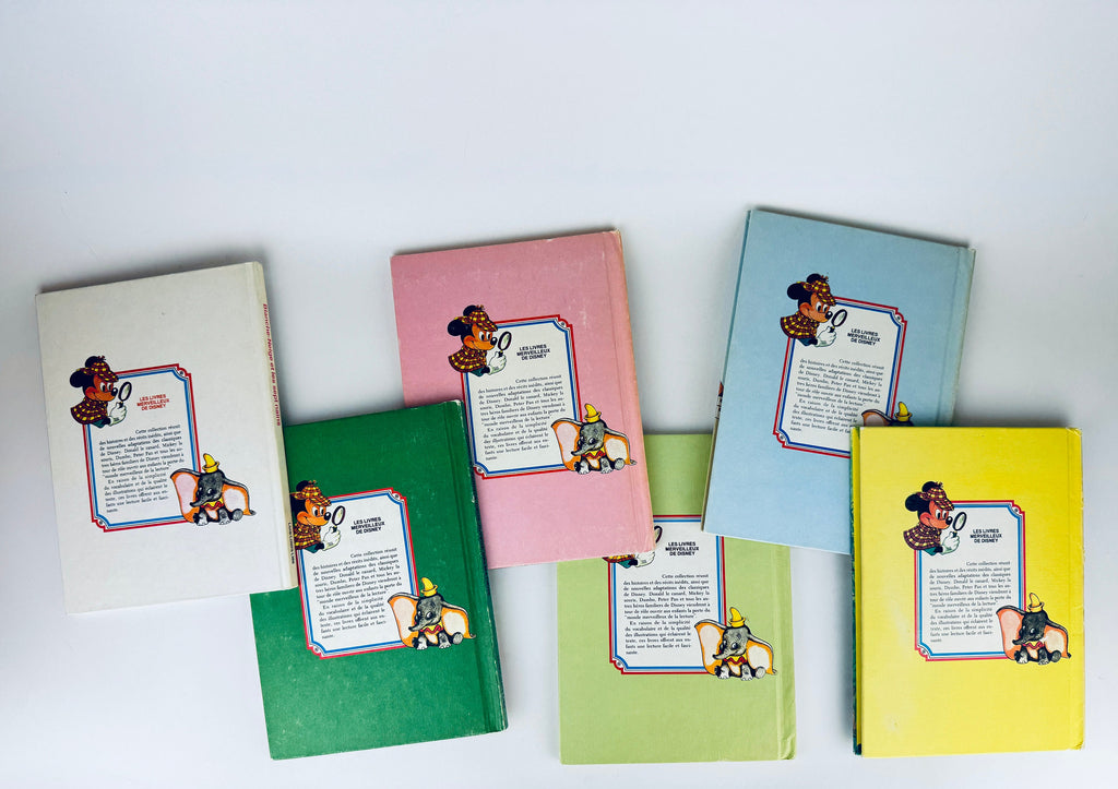 Product image for 'vintage francais walt disney livres pour enfants a couverture rigide vendus separement 1' (view daed2f)