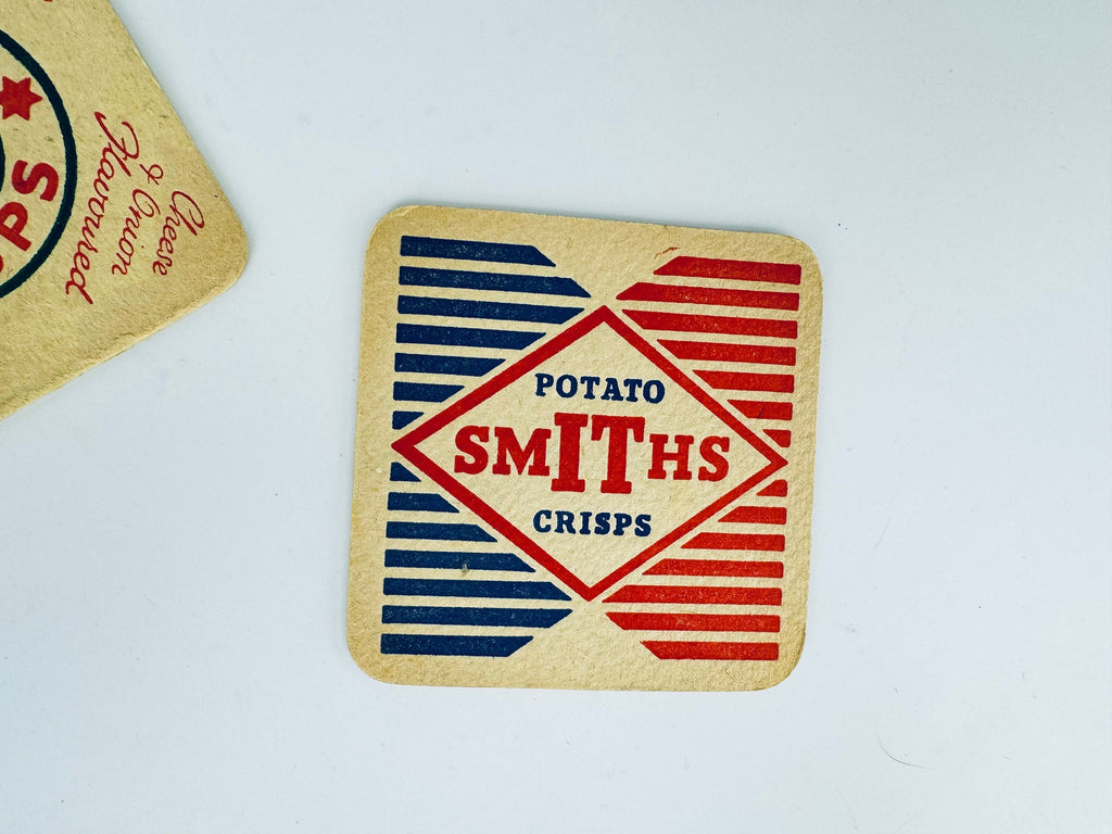 Product image for 'vintage english pubs potato chips coasters beer cocktail mat sold separately' (view 04dd85)