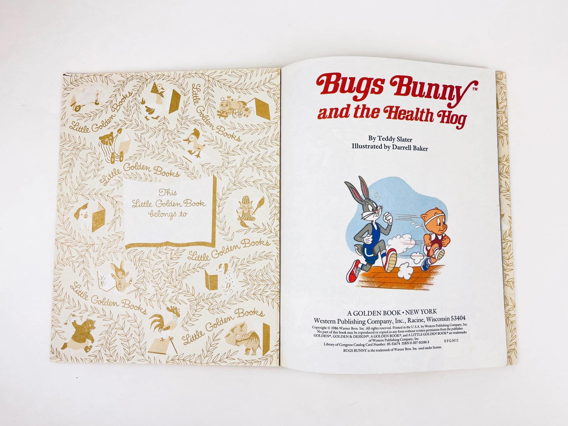 Product image for 'vintage bugs bunny book a little golden book hardcover book' (view 46f6cb)