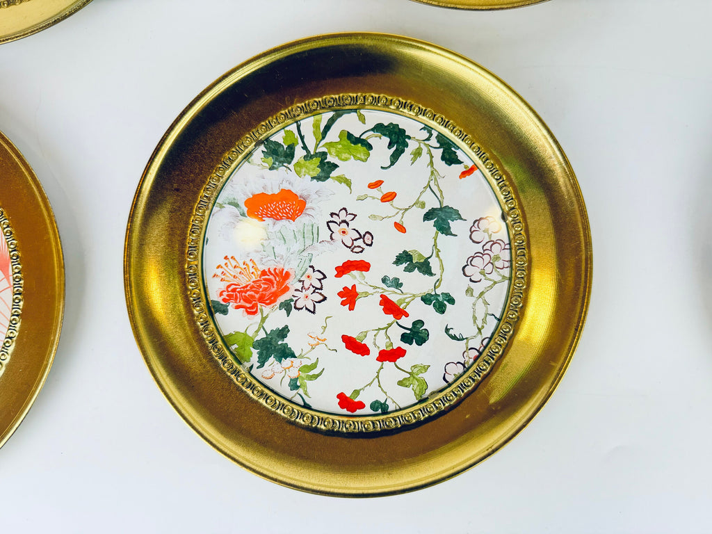 Product image for 'vintage circular brass wall frame 5 x 5 attractive aged patina made in england sold separately' (view ee0b74)