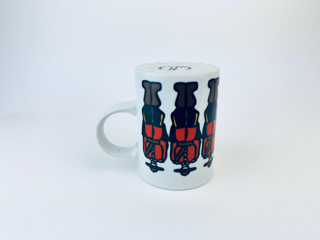 Product image for 'vintage royal canadian mounted police rcmp ceramic mug marc retro canada design' (view 1c1052)