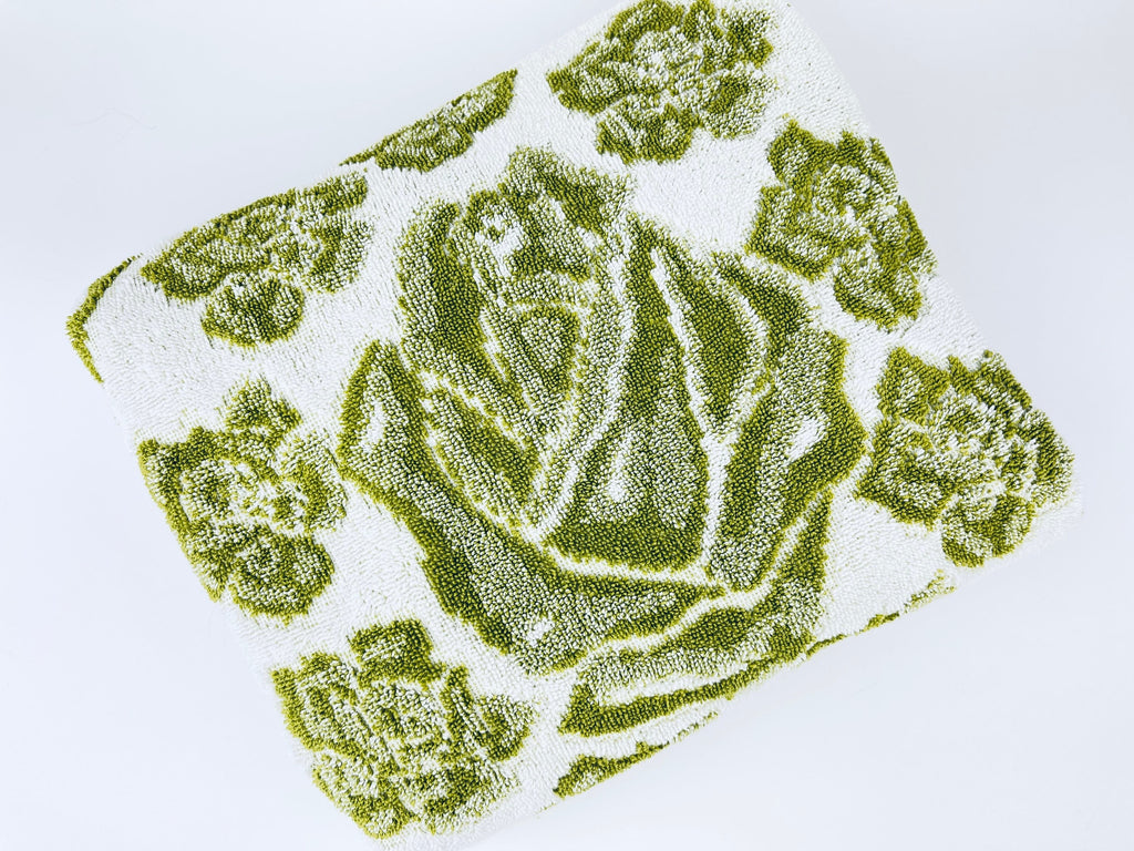 Product image for 'vintage heritage large pink green floral beach shower towel 100 cotton sold separately' (view cf5d85)