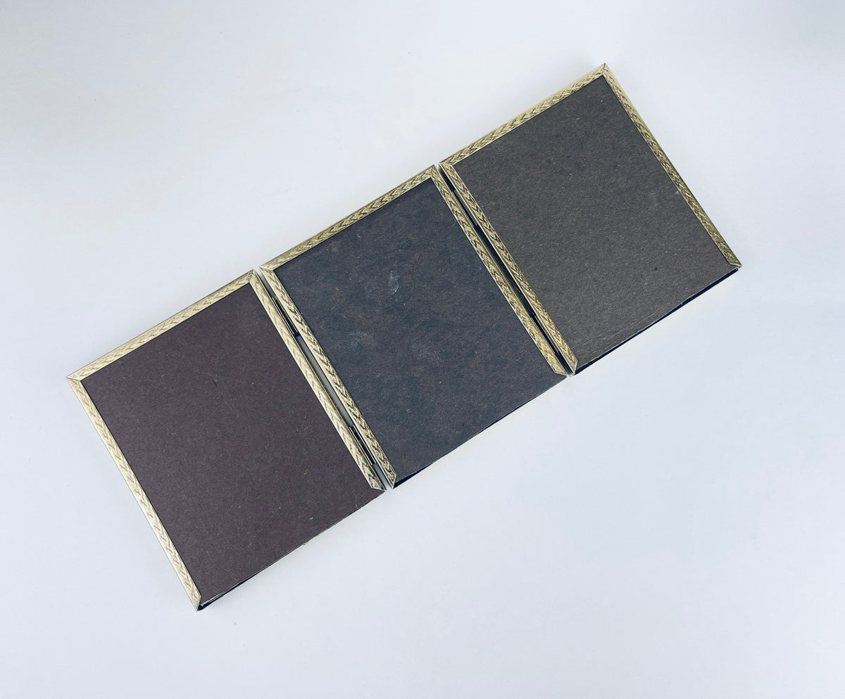 Product image for 'vintage gold tabletop picture frame book set of three 4 x 5 sets sold separately' (view f5b6f5)
