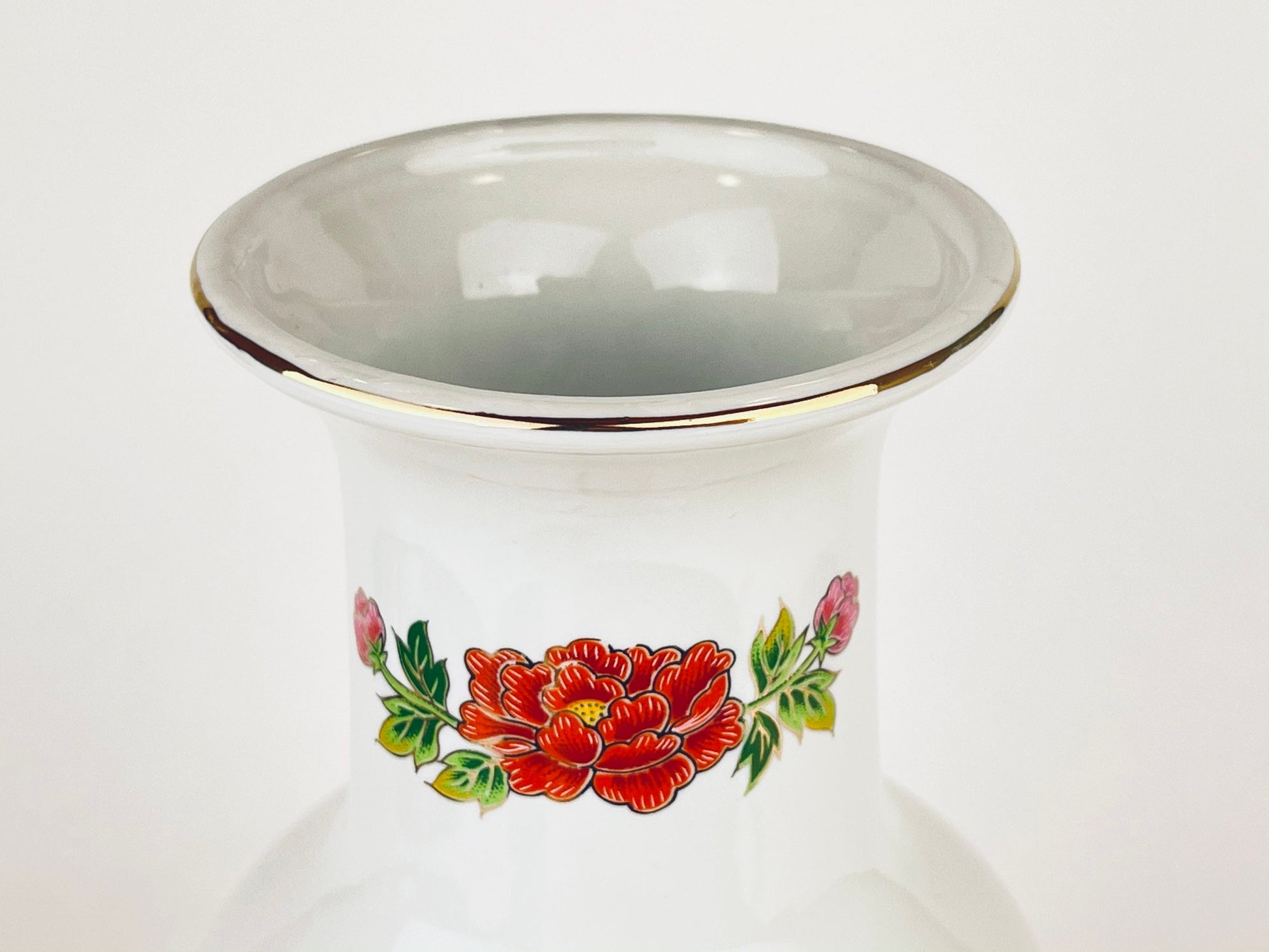 Product image for 'vintage shibata japan floral ceramic vase mid century elegance' (view 19d6c3)