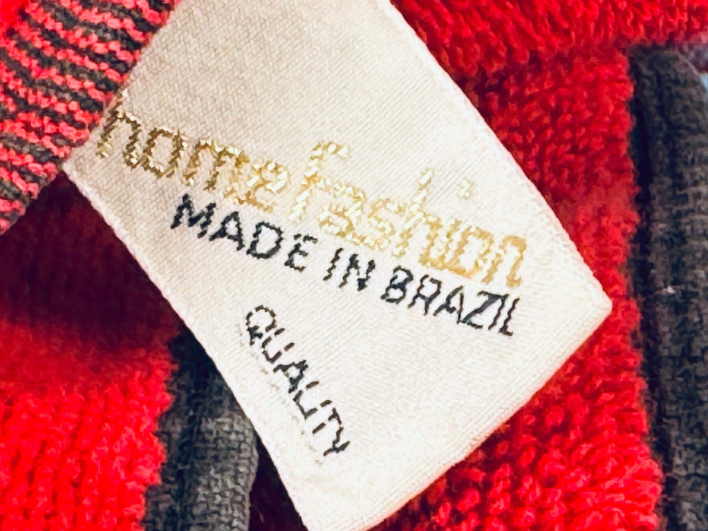 Product image for 'vintage oversized striped beach towel 100 cotton made in brazil' (view 009ac5)