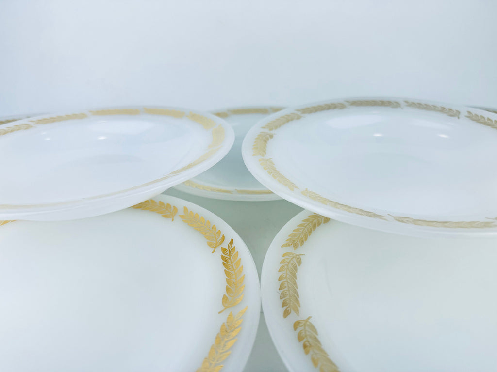 Product image for 'vintage heat proof federal glass replacement bowls golden harvest pattern made in usa' (view f3eee9)