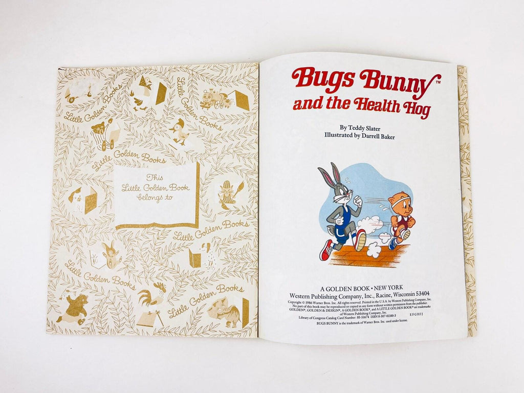 Product image for 'vintage bugs bunnys a little golden book looney tunes books sold separately' (view e79ab1)