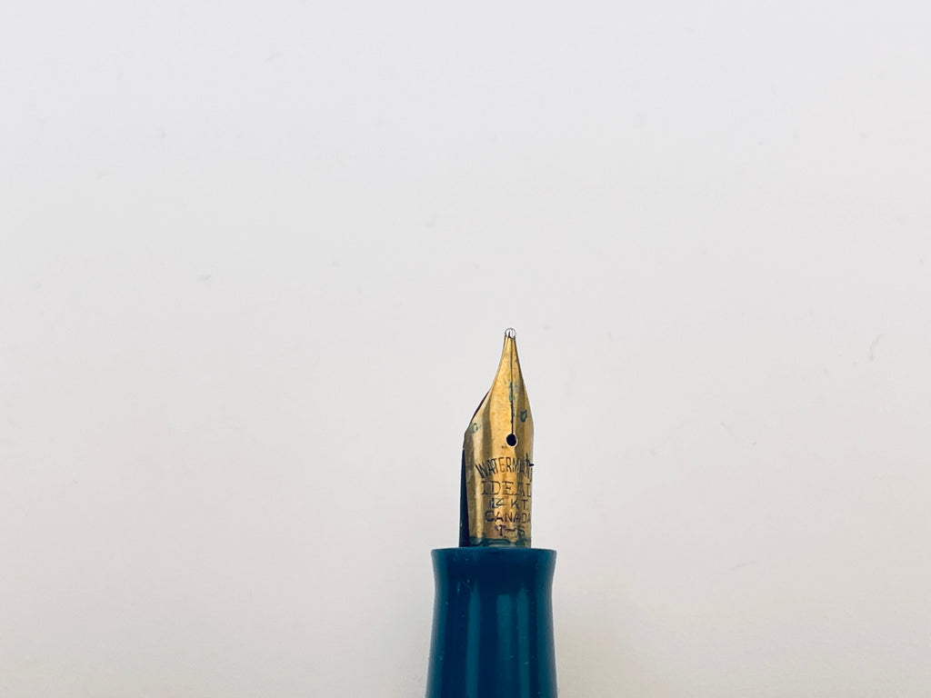 Product image for 'vintage watermans mechanical pencil ink quill pen set blue silver made in canada for smoothest writing quality' (view df2cd0)