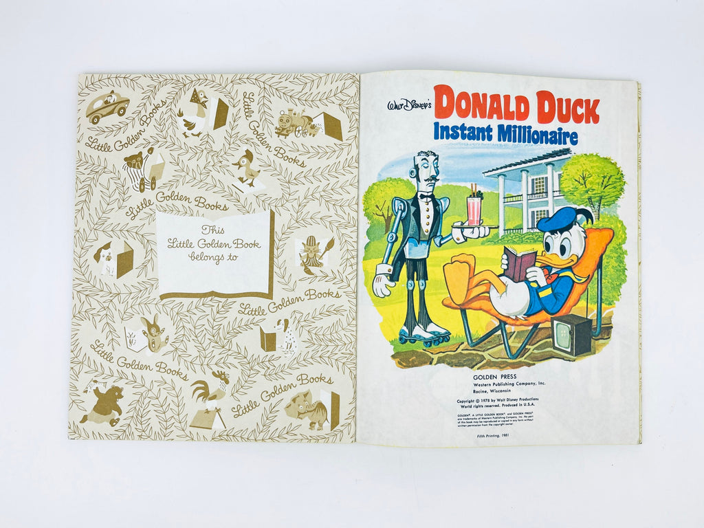 Product image for 'vintage donald duck kids books titles sold separately' (view 178acc)