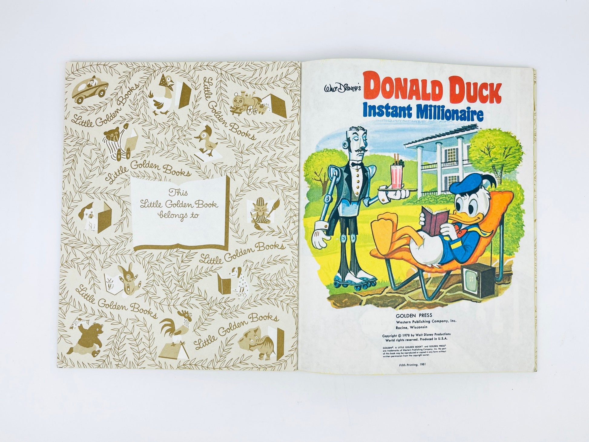 Product image for 'vintage donald duck kids books titles sold separately' (view 178acc)