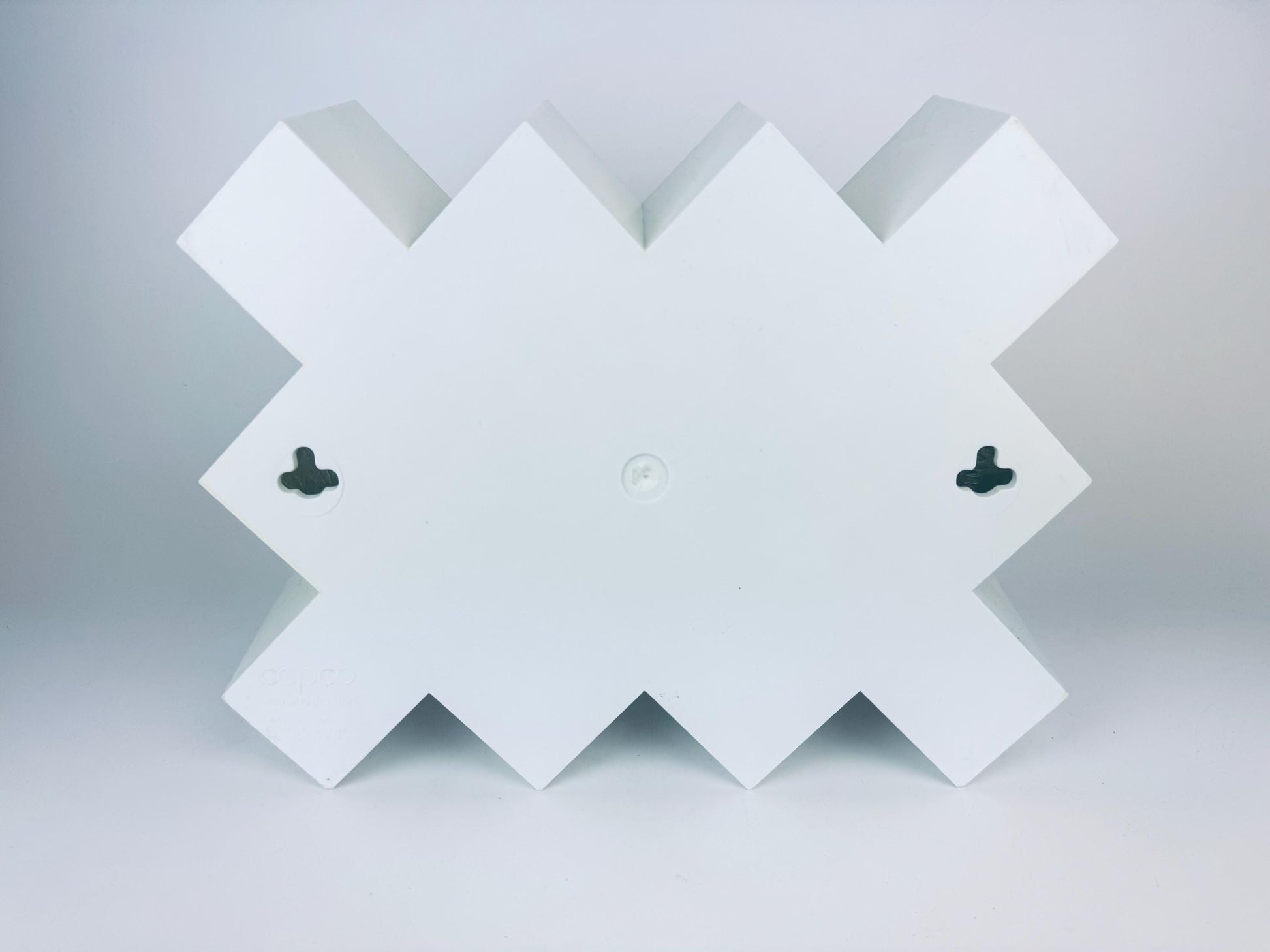 Product image for 'vintage white plastic copco modular wall spice rack designed by lubge randel set of eighteen 18' (view 9a449b)