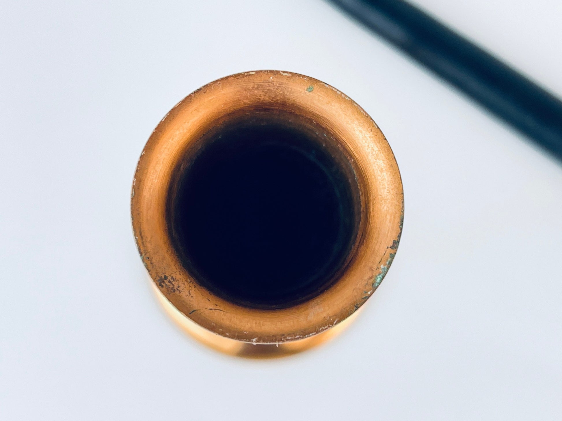 Product image for 'vintage copper candlestick holder vase made by coppercraft guild attractive aged metal patina' (view 625ebc)