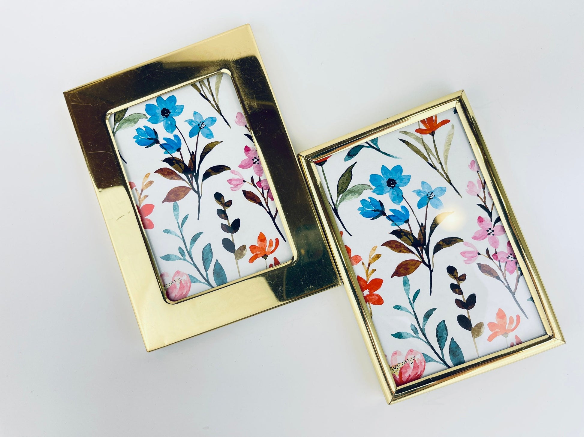Product image for 'vintage solid brass gold tabletop picture frames 4 x 6 sold separately 1' (view 5bdd2e)