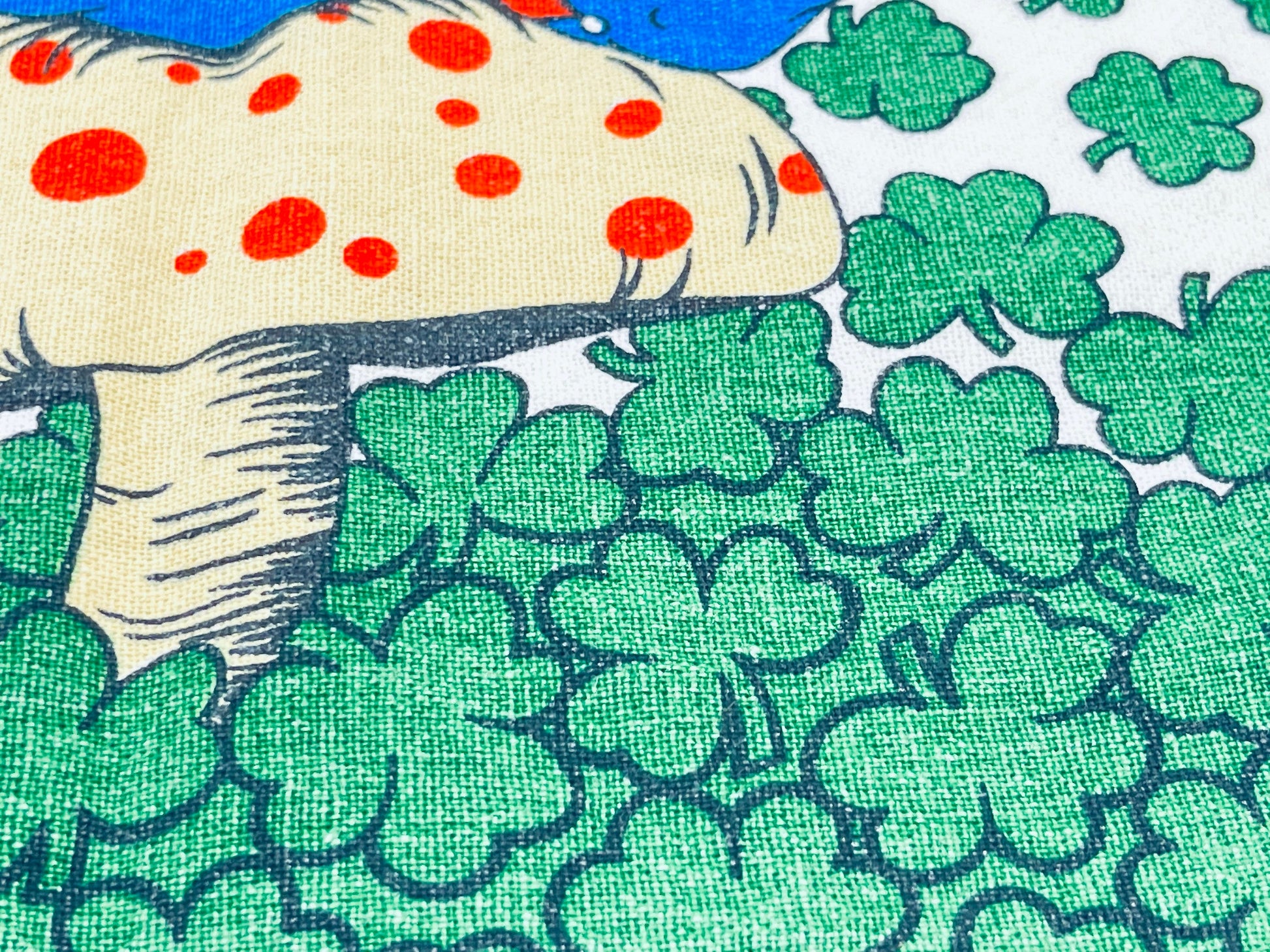 Product image for 'vintage 1970s merry mushroom cotton bib vest whimsical retro charm' (view 13b86f)