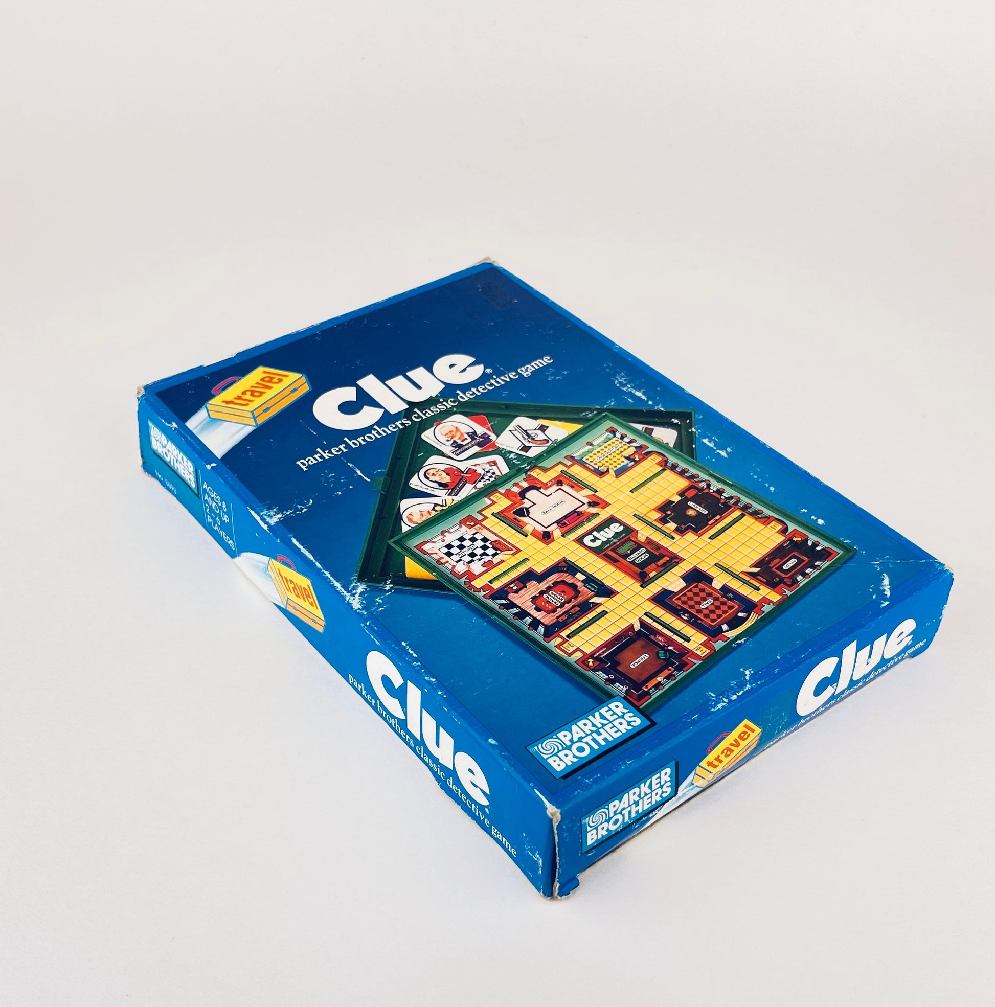 Product image for 'vintage clue travel car game parker brothers classic detective game' (view 4bf2b2)