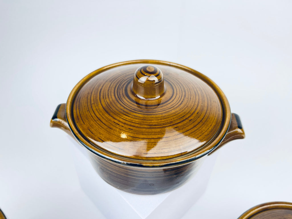 Product image for 'vintage individual casserole dishes set of four 4 made in japan' (view a1ba13)