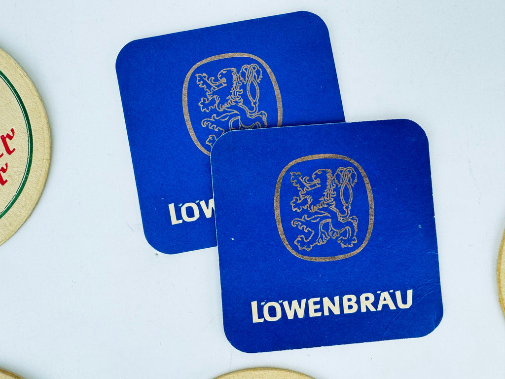 Product image for 'vintage deutch german bar coasters beer cocktail mat sold separately' (view b56dc6)