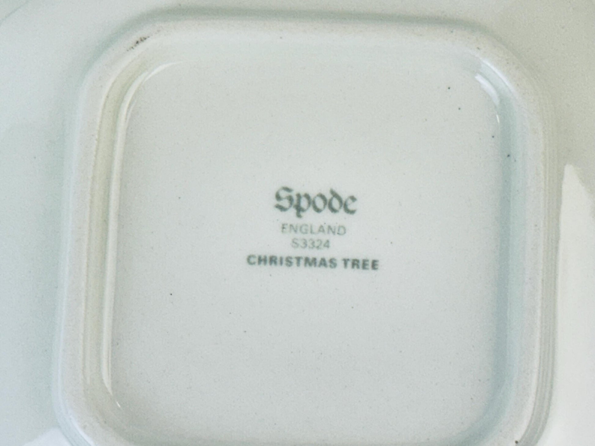 Product image for 'vintage spode christmas tree ceramic platter ashtray bowl made in england sold separately' (view 9926e5)