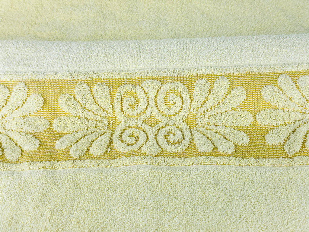 Product image for 'vintage cannon monticello rectangular fringe bath towel made in usa cotton polyester blend pink white yellow blue sold separately' (view cc1f9c)