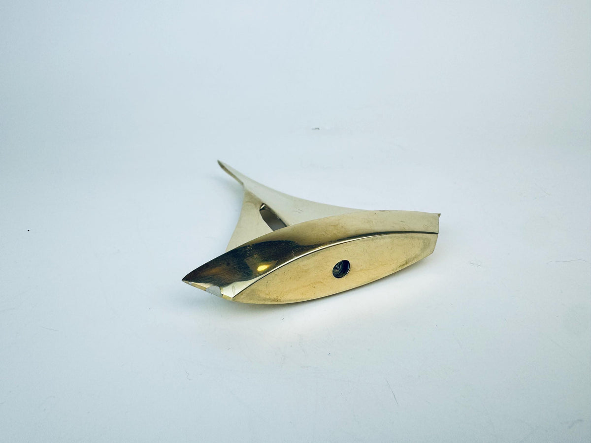 Product image for 'vintage brass sailboat sculptures mid century nautical elegance sold separately' (view f02b8d)