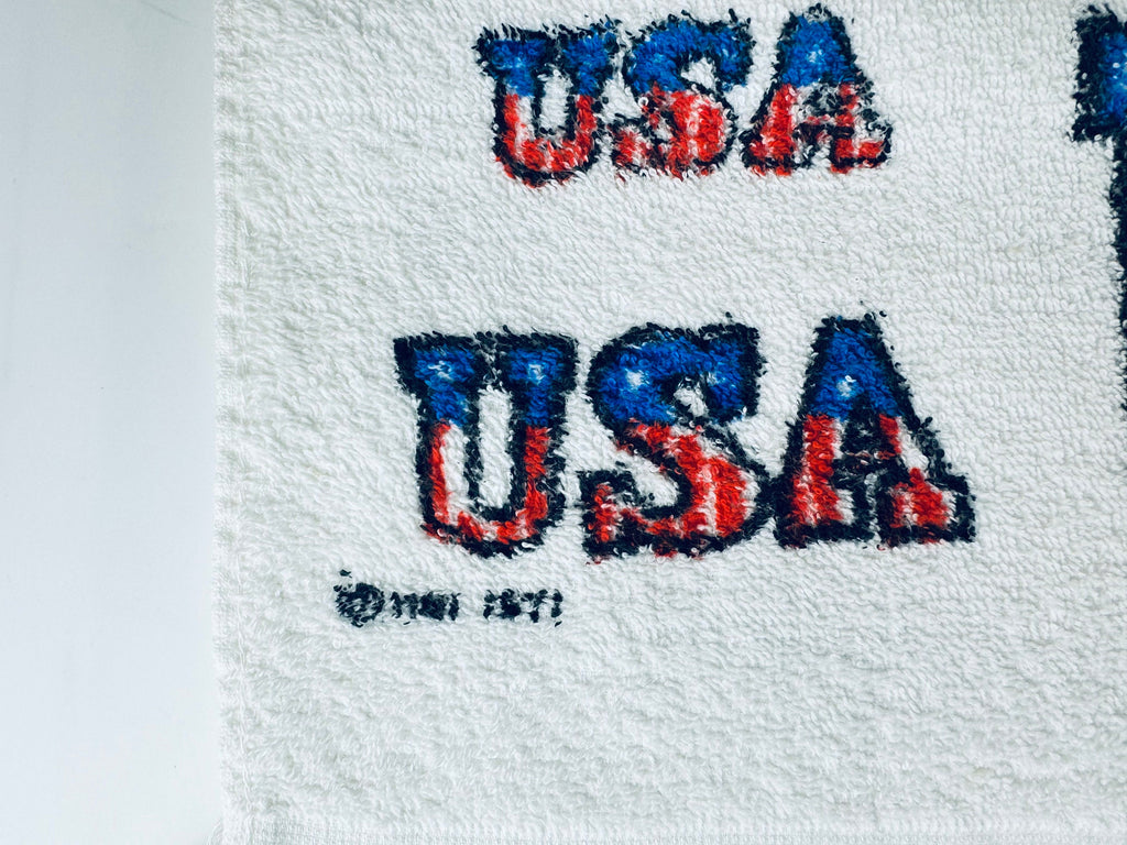 Product image for 'vintage usa cannon bath fringe towel made in usa all cotton new old stock nos' (view 04fd85)