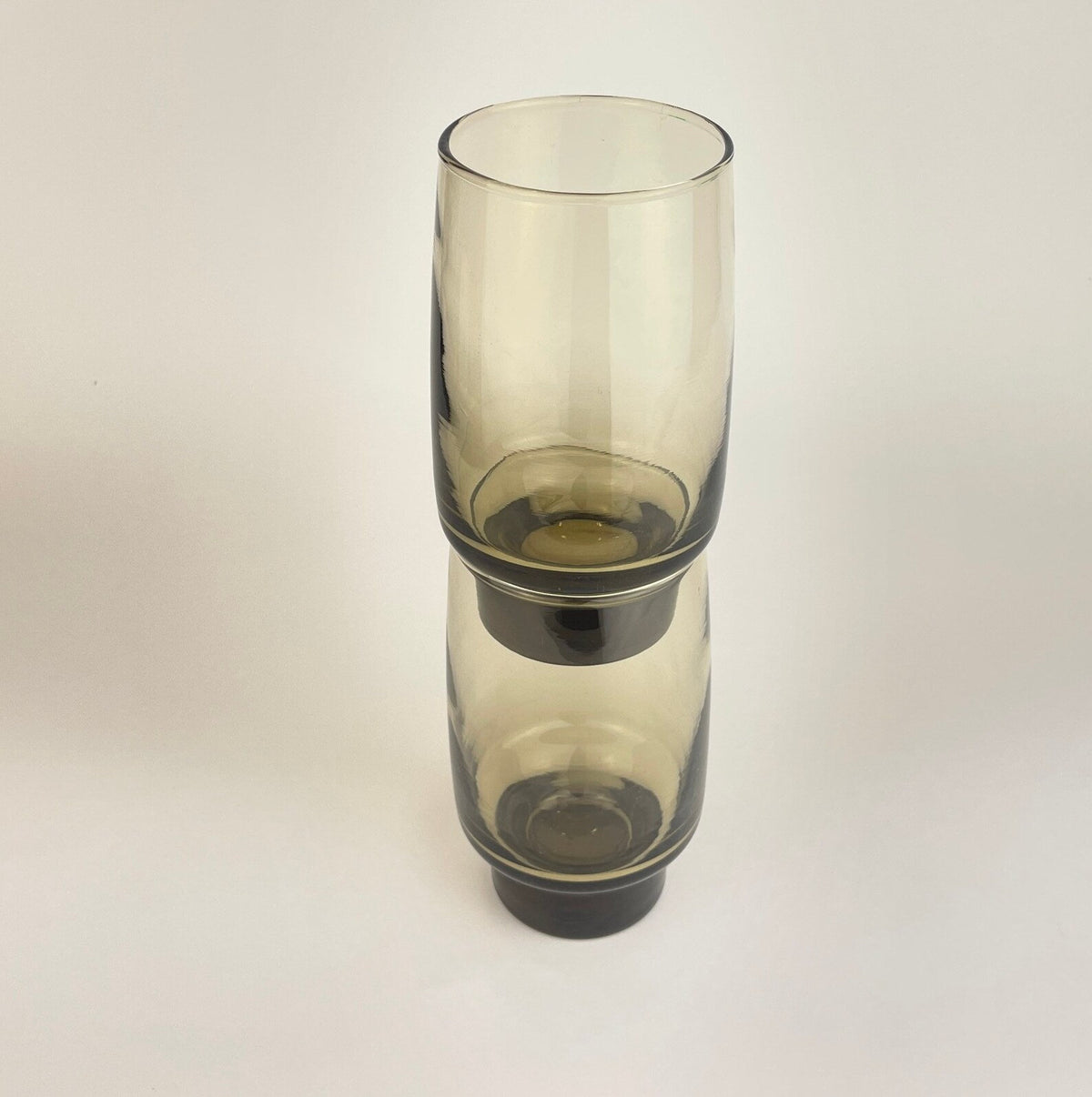 Product image for 'vintage libbey dominion tawny smokey brown glassware mid century modern mcm barware sets sold separately' (view 5faff3)