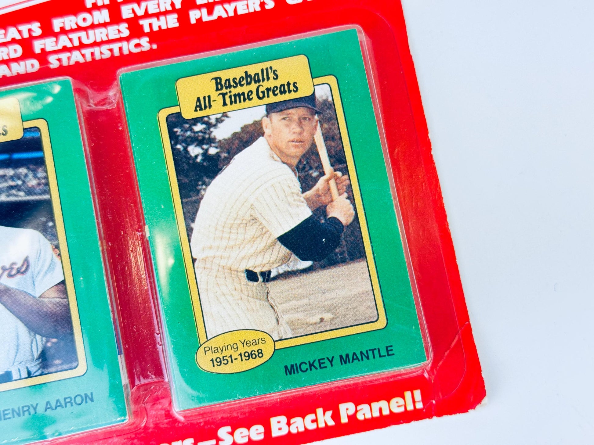 Product image for 'vintage baseballs all time greats collectible sport cards set of fifty 50 new old stock nos made in usa 1987' (view 6a0f64)