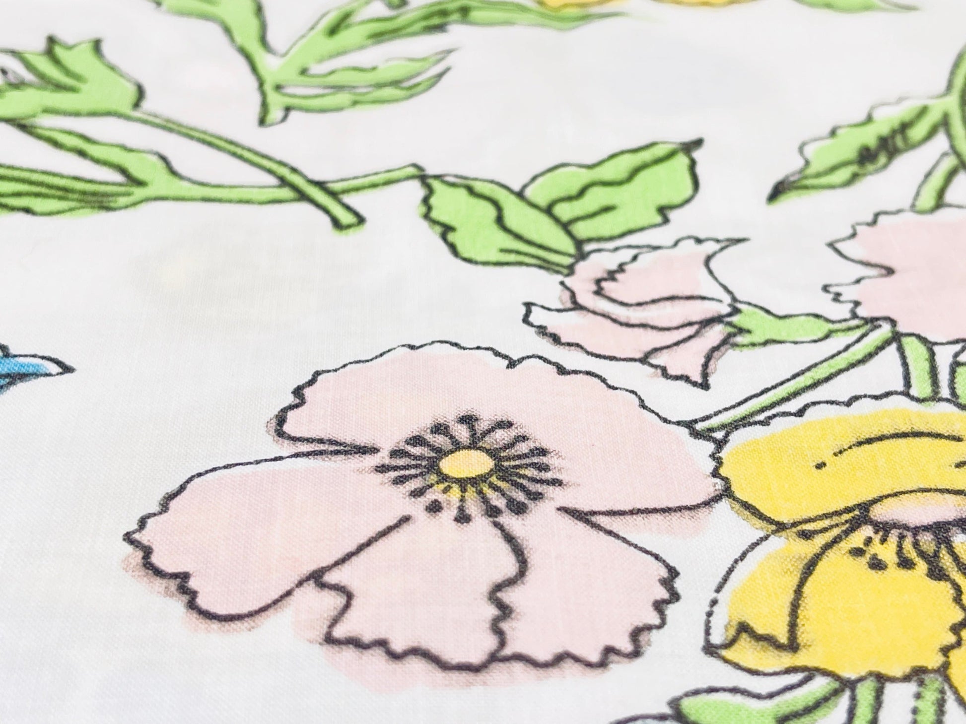 Product image for 'vintage spring mills king pillow cases perma prest sears roebuck co set of two 2 50 50 cotton polyester blend made in usa' (view 78b7ed)